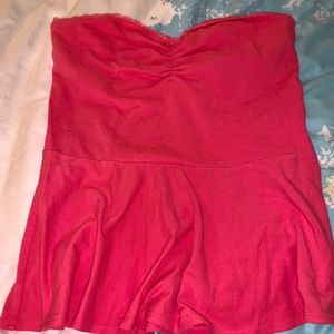 🌺 American Eagle peplum tube top! 🌺